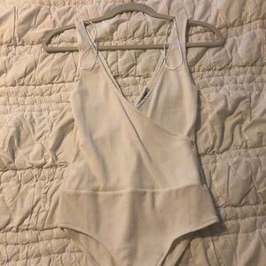 Zara White Bodysuit